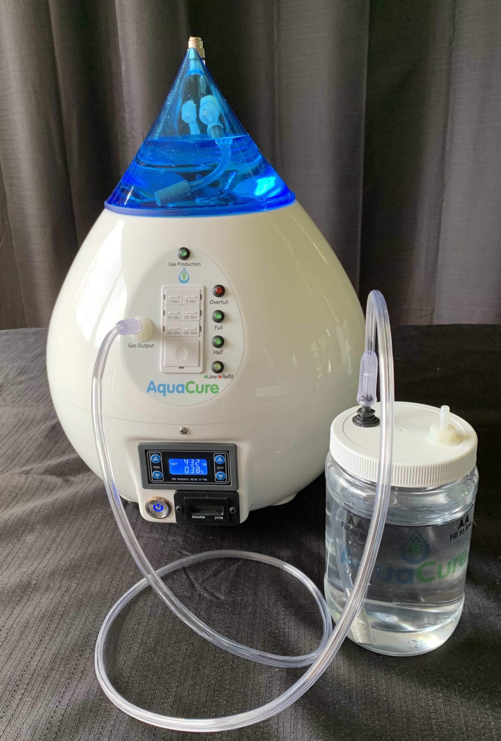 AquaCure AC1 with Drinking Water jar attached